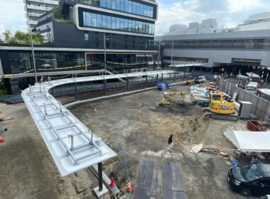 枚方市駅北口　ロータリー改修工事　続報