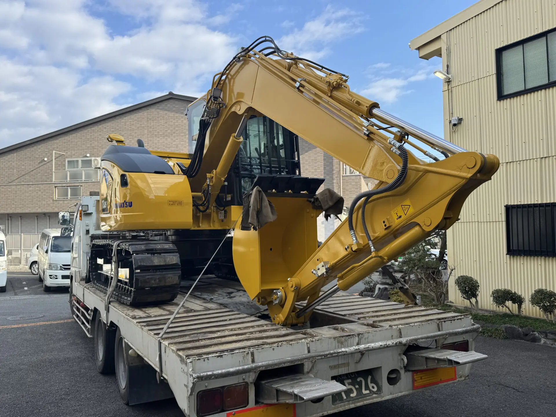 新しい重機が仲間入り 【社長BLOG】 - ウェルハウス河本興業